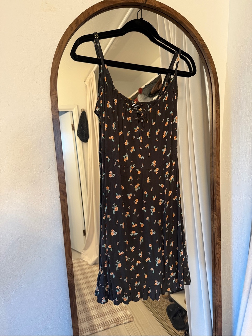 Billabong Black Floral Dress
